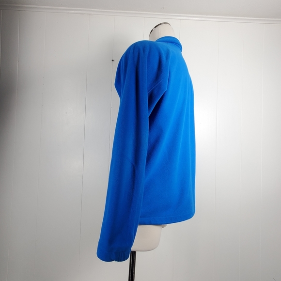 Columbia zip up Blue fleece jacket Size Large - Picture 10 of 13